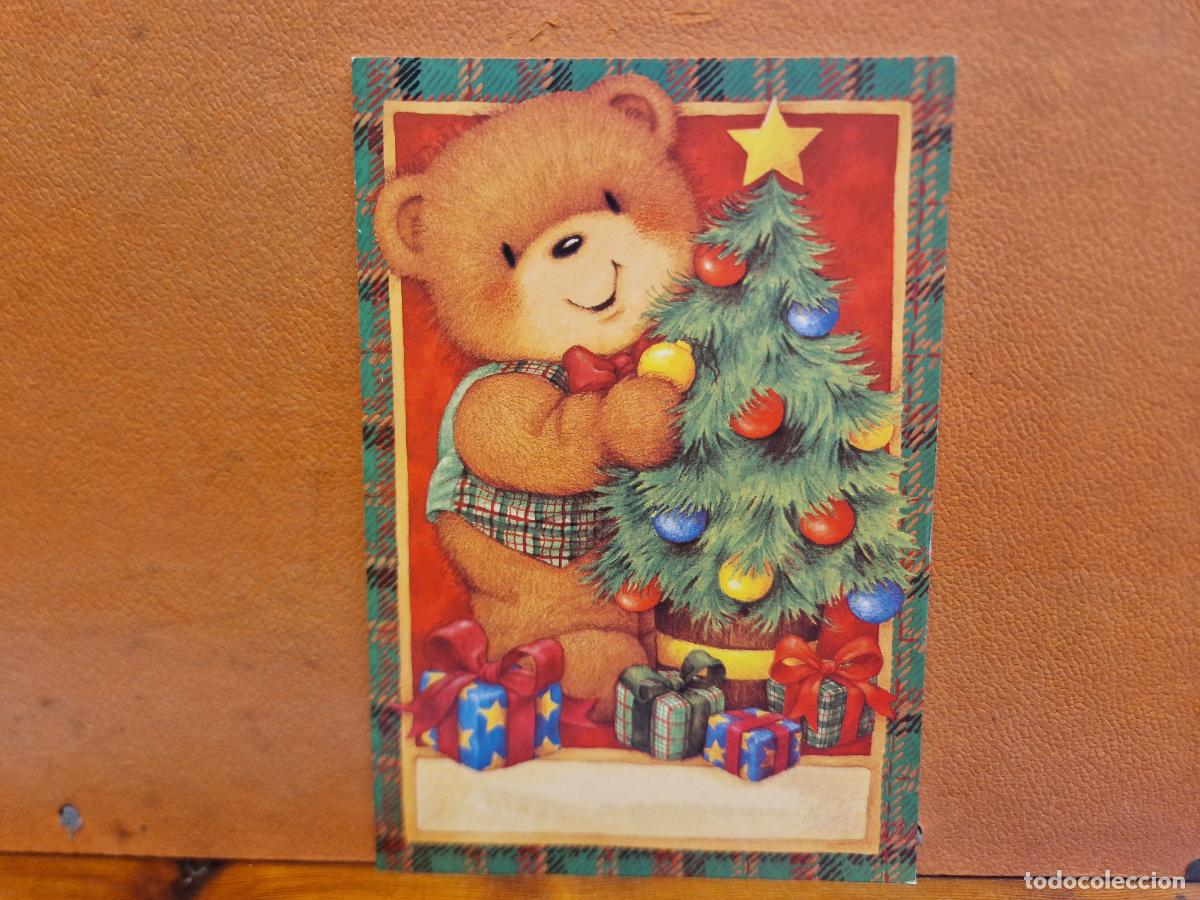 Postais: BONITA POSTAL DE NAVIDAD CIRCULADA. DIPTICO. OSO