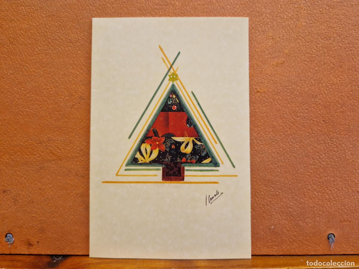 Cartes Postales: BONITA POSTAL DE NAVIDAD CIRCULADA. DIPTICO. ARBOL DE NAVIDAD