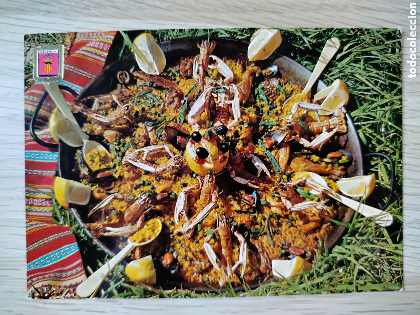 POSTAL PAELLA VALENCIANA