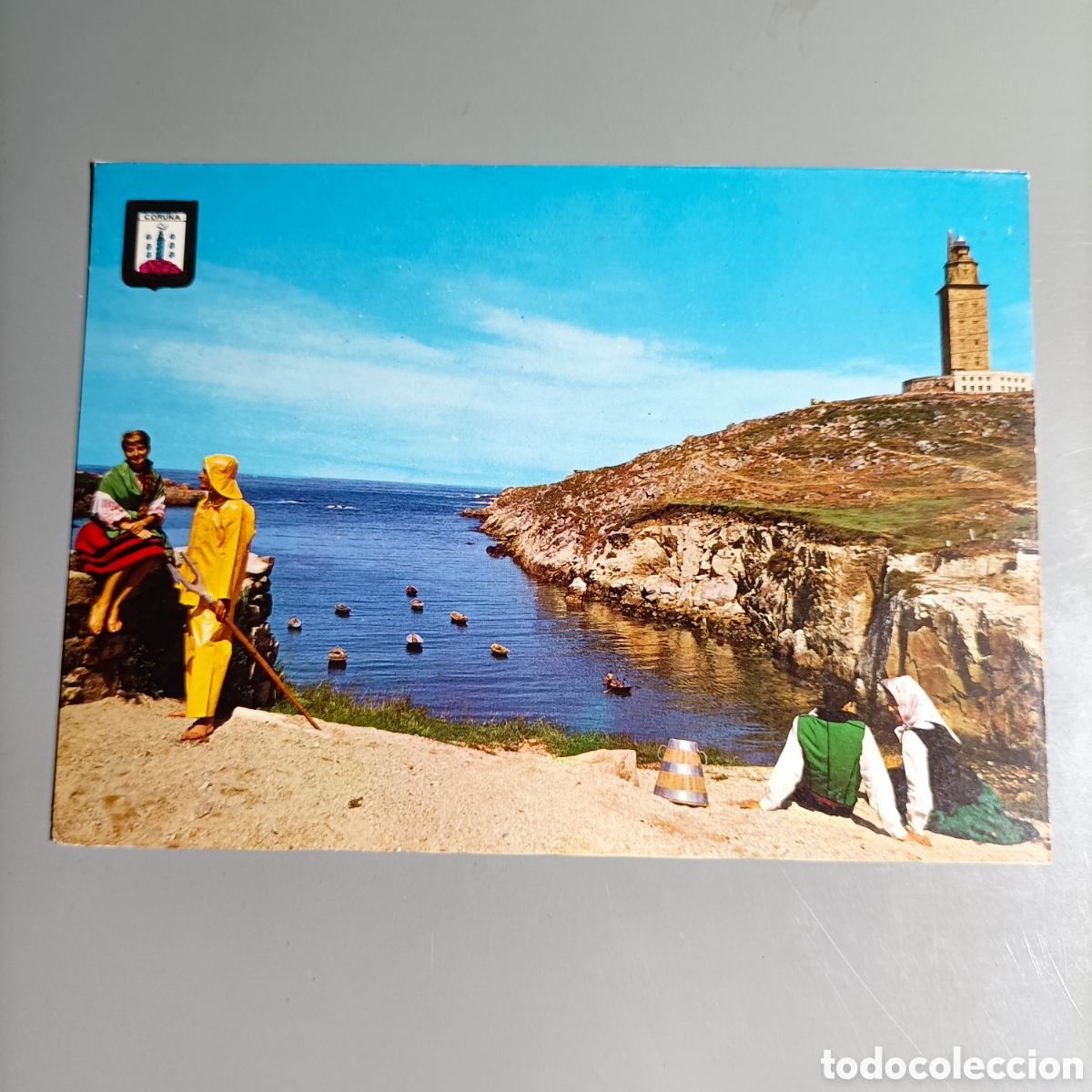 Postales: POSTAL SIN CIRCULAR. №37 LA CORU&Ntilde;A. TORRE DE H&Eacute;RCULES - Foto 1