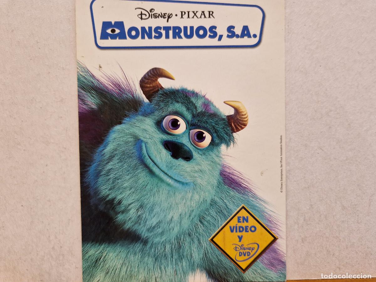 Postais: BONITA POSTAL NUEVA. DISNEY PIXAR, MONSTRUOS, S.A