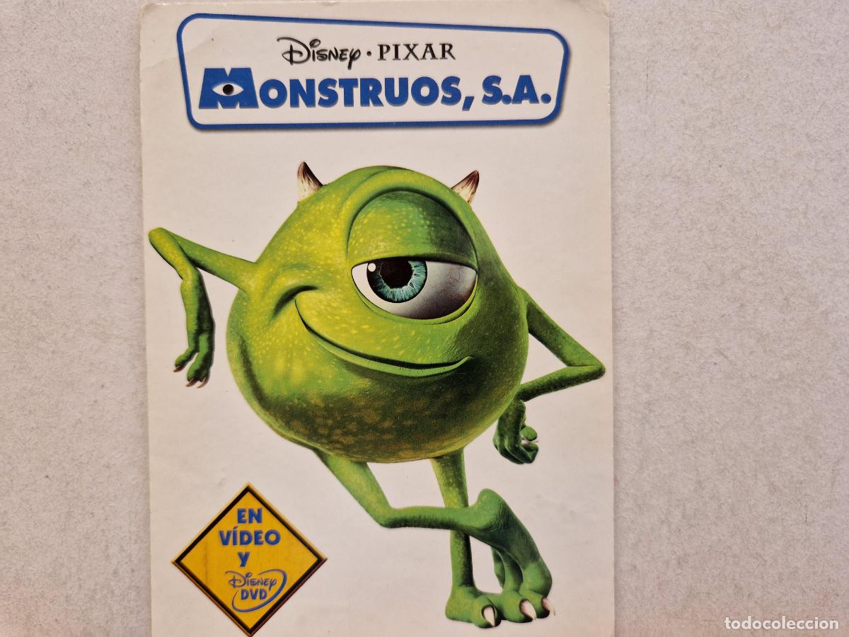 Postais: BONITA POSTAL NUEVA. DISNEY PIXAR, MONSTRUOS, S.A