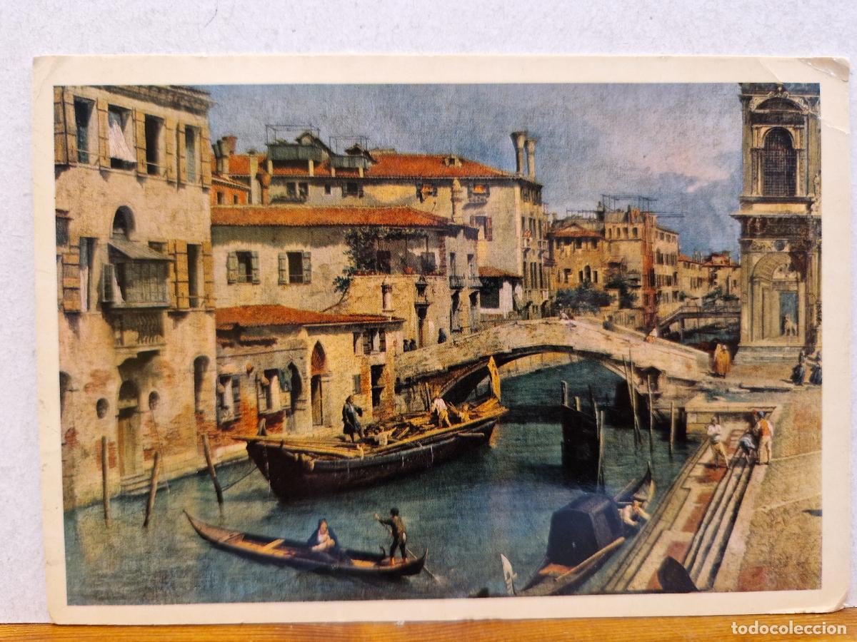 Postais: BONITA POSTAL CIRCULADA. VENEZIA, CAMPO DEI Ss. GIOVANNO E PAOLO