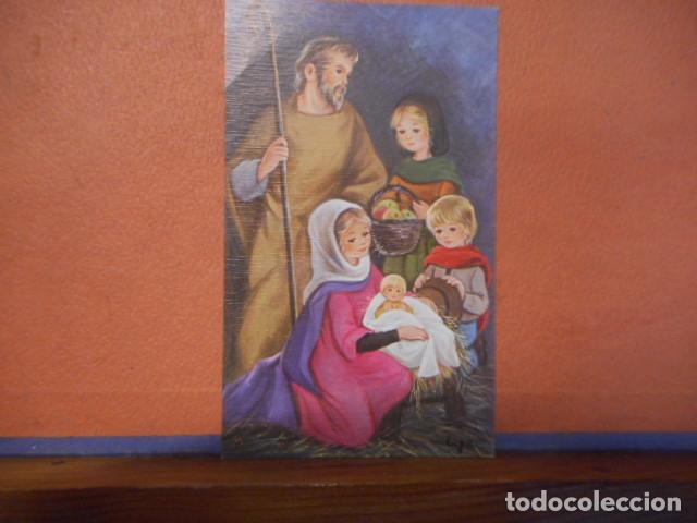 Postales: BONITA POSTAL CIRCULADA. NAVIDE&Ntilde;A. NACIEMIENTO DEL NI&Ntilde;O JESUS.