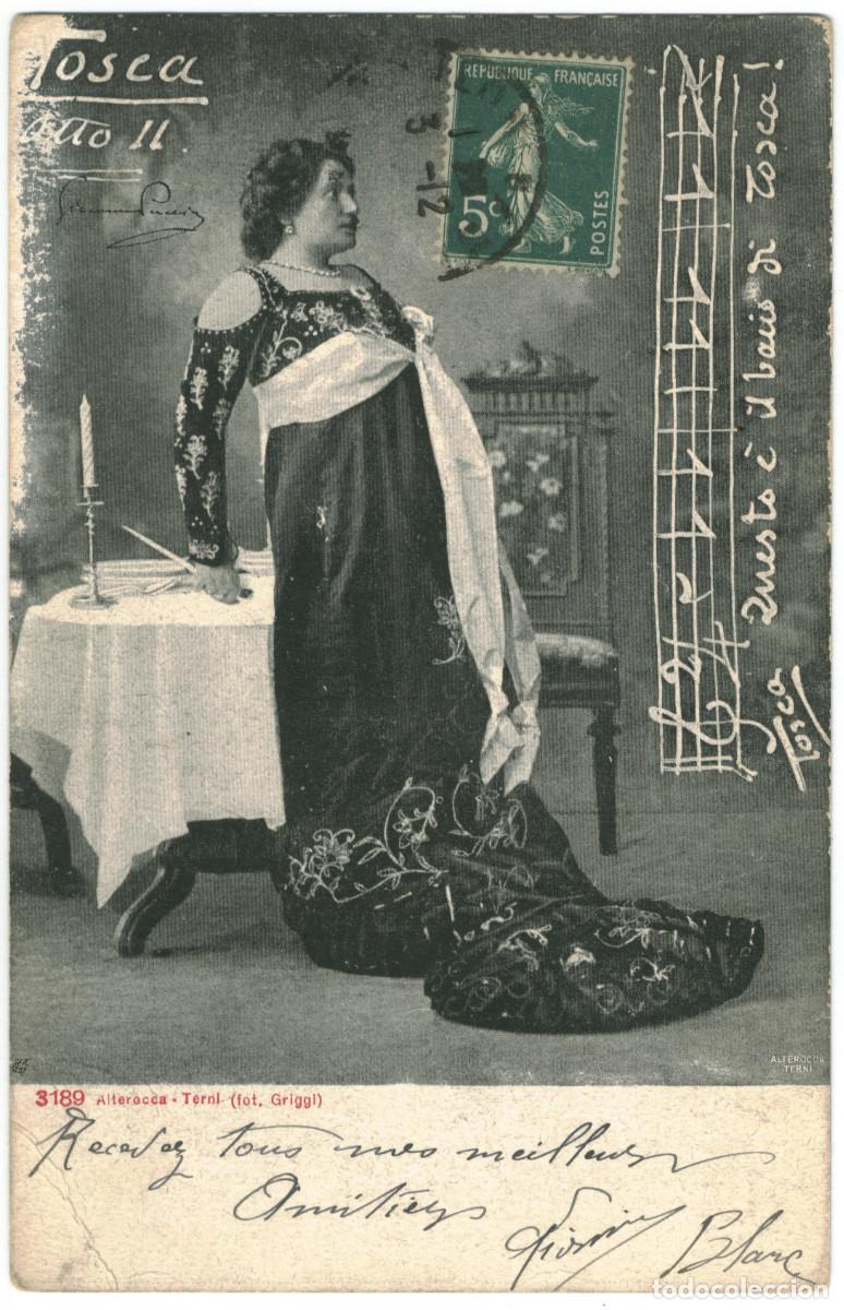 Postales: Tosca (Opera)_Alterocca Terni 3183, 3189 y 4143 - Foto 1
