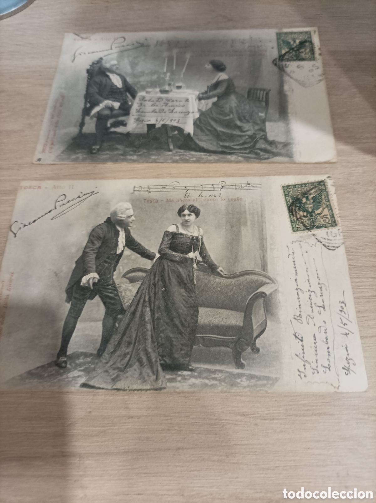 Postales: Tosca (Opera)_Alterocca Terni 3183, 3189 y 4143 - Foto 4