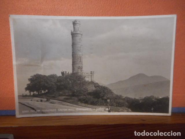 Cartes Postales: BONITA POSTAL CIRCULADA. MONUMENT. CALTON HILL. EDINBURCH