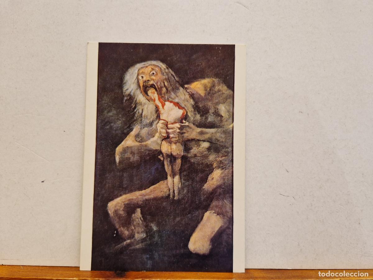 Postales: BONITA POSTAL NUEVA. MUSEO DEL PRADO. SATURNO DEVORANDO A UN HIJO