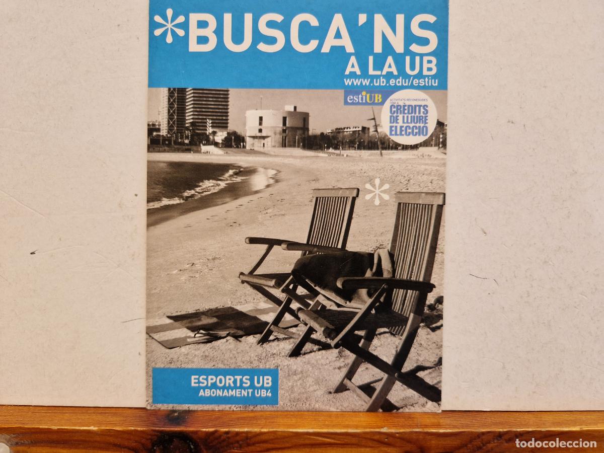 Cartoline: BONITA POSTAL CIRCULADA. ESPORTS UB ABONAMENT UB4