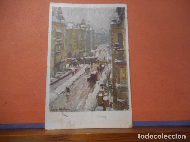 Cartoline: BONITA POSTAL CIRCULADA. VIA ITALIA