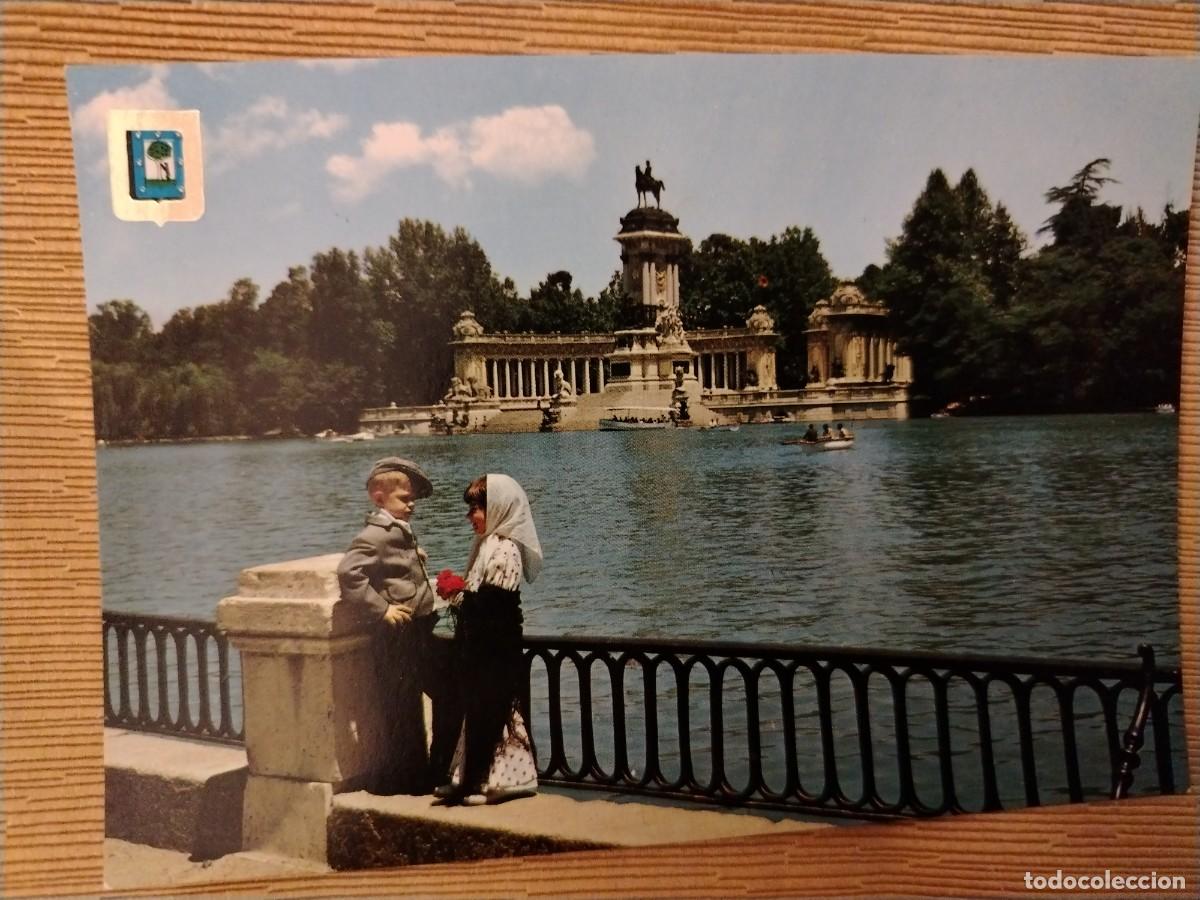 Postales: Postal Madrid estanque del retiro - Foto 1