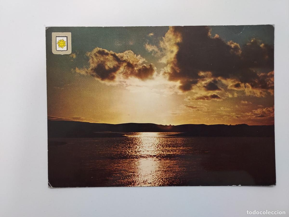 Postales: POSTAL COLECCION ESPA&Ntilde;A CONTRALUZ. AMANECER O PUESTA DE SOL. 1968. S/C. FISA (AAIUN SAHARA)