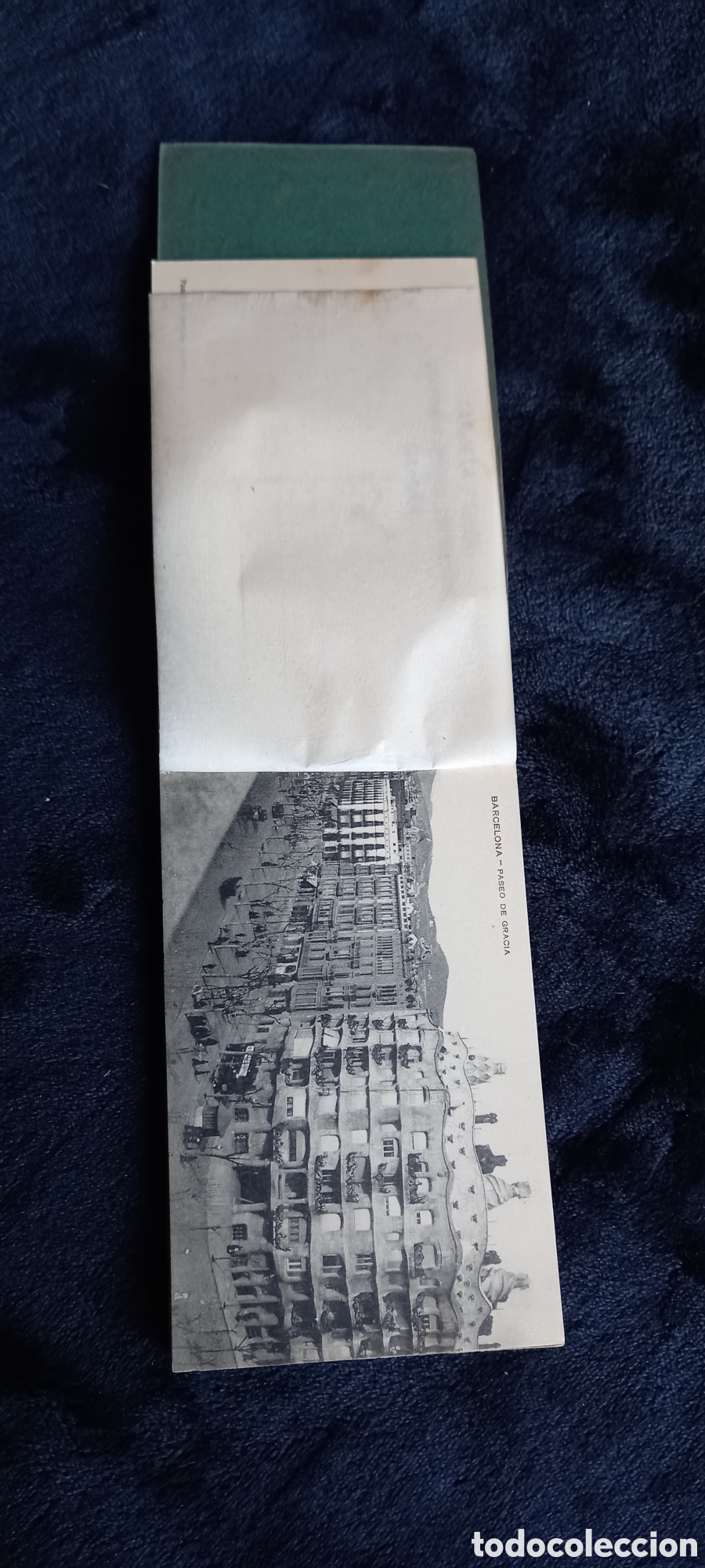 Postales: ANTIGUO BLOC O BLOCK DE POSTALES BARCELONA - Foto 6
