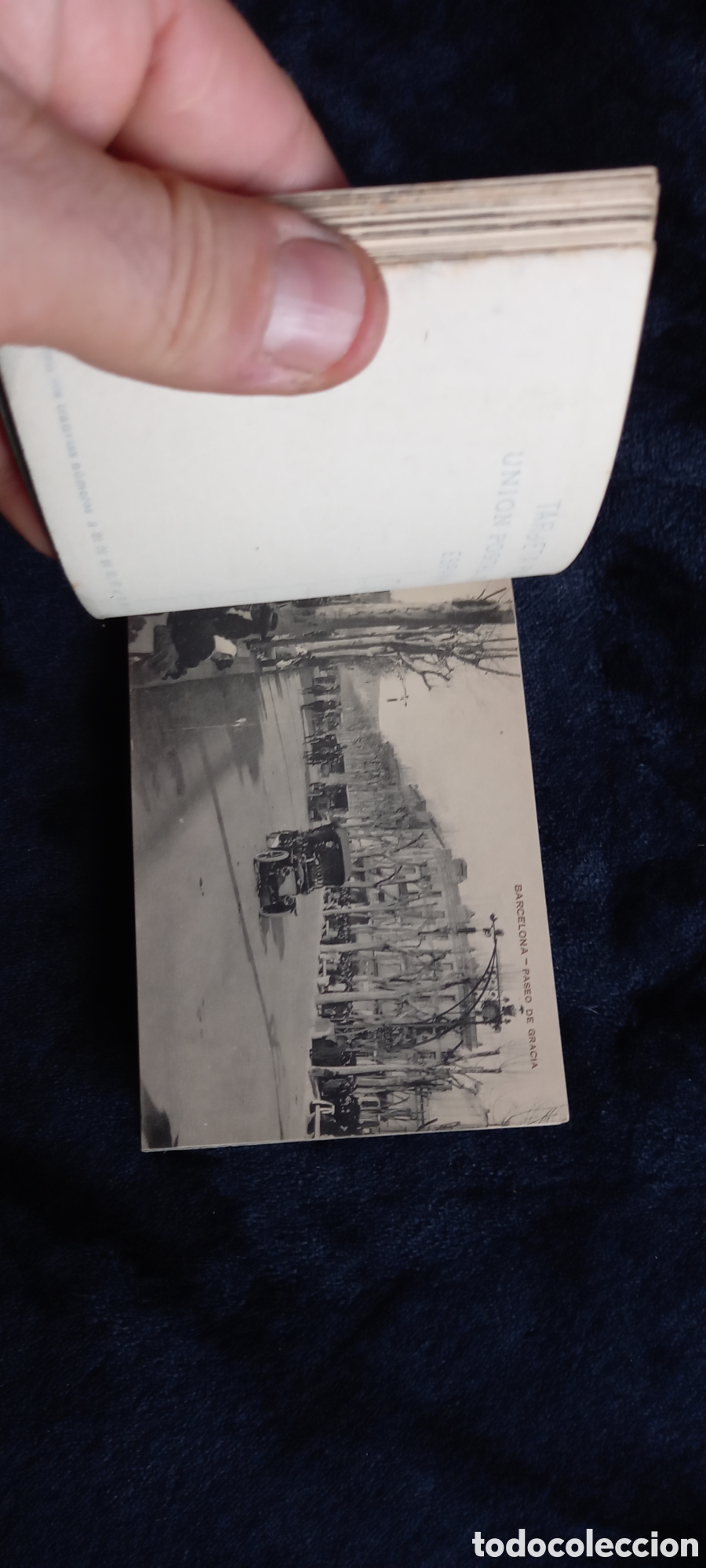 Postales: ANTIGUO BLOC O BLOCK DE POSTALES BARCELONA - Foto 19