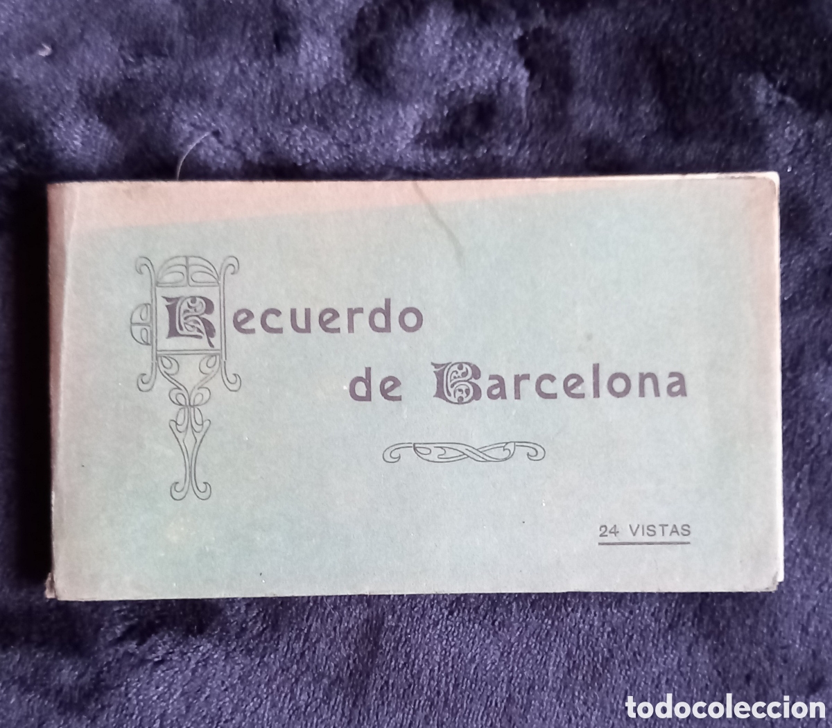 Postales: ANTIGUO BLOC O BLOCK DE POSTALES BARCELONA - Foto 1