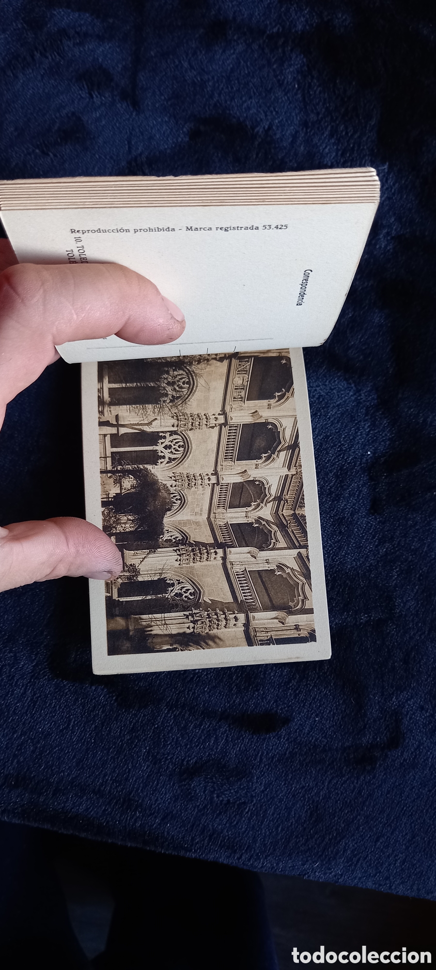 Postales: ANTIGUO BLOC O BLOCK DE POSTALES TOLEDO - Foto 12