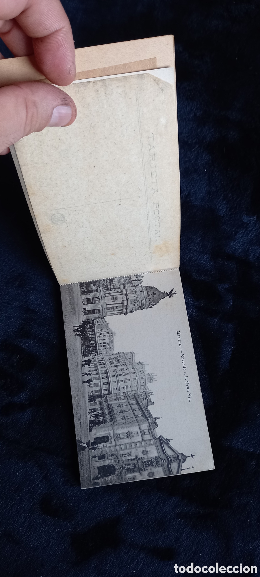 Postales: ANTIGUO BLOC O BLOCK DE POSTALES MADRID - Foto 4