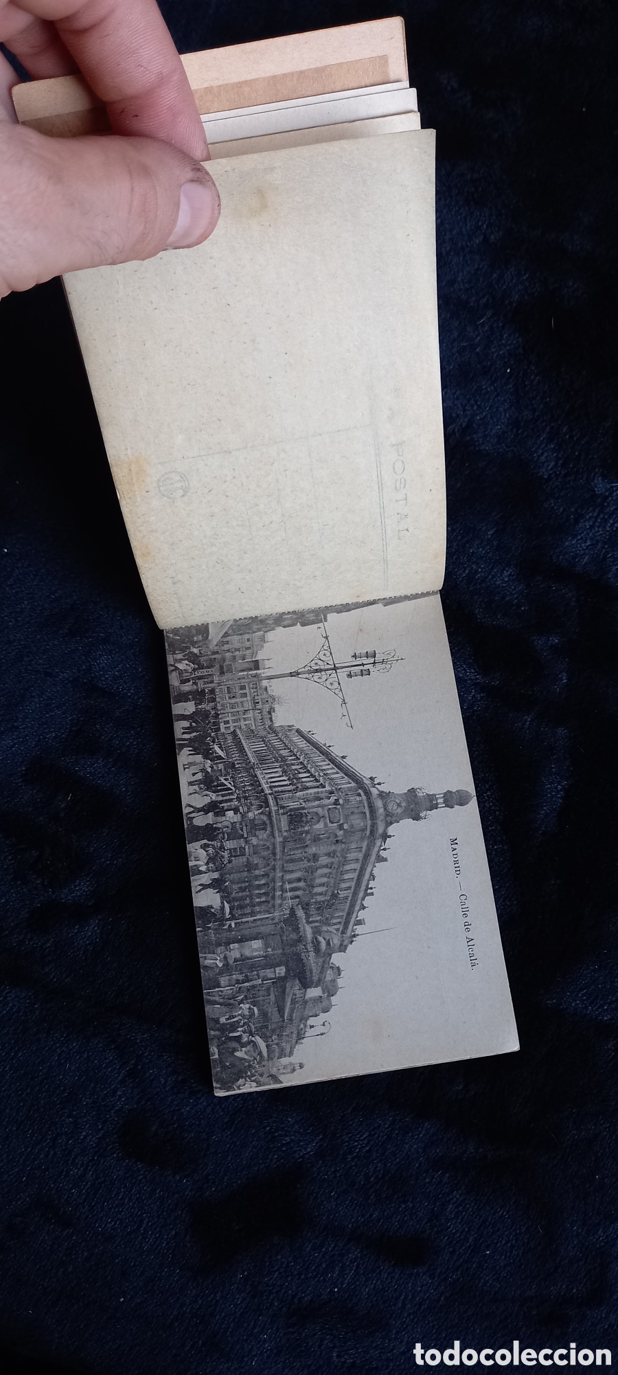 Postales: ANTIGUO BLOC O BLOCK DE POSTALES MADRID - Foto 6