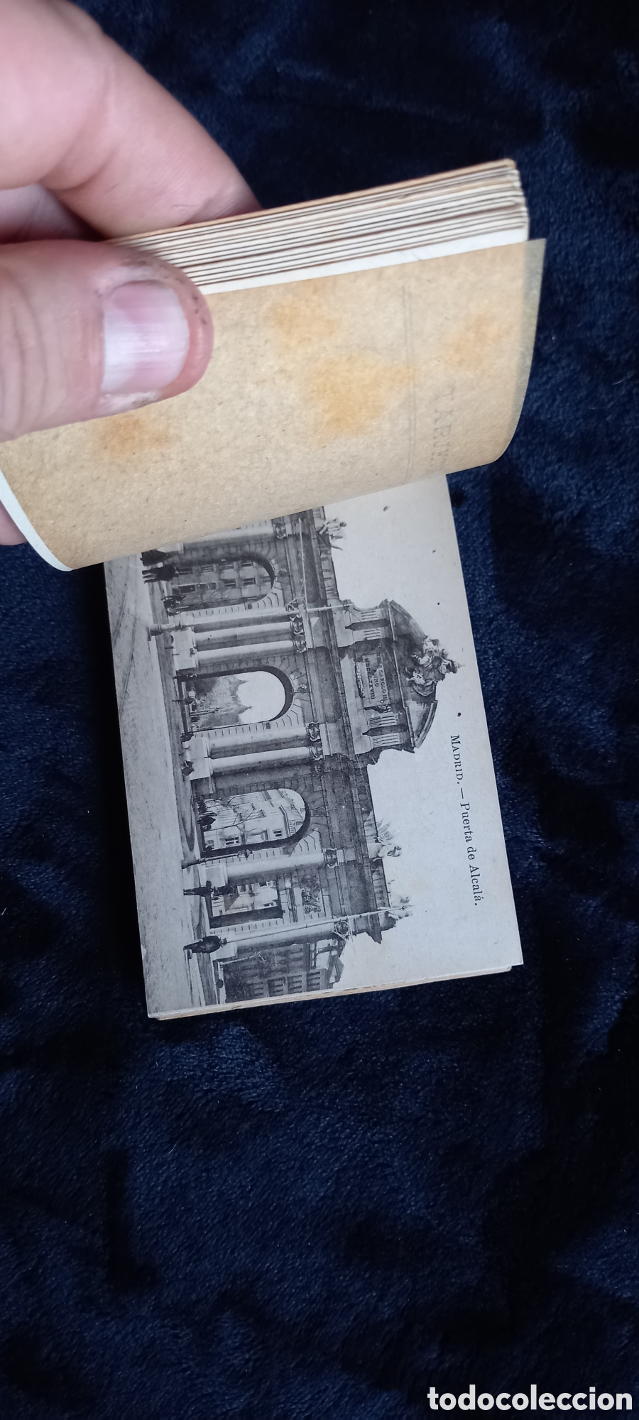 Postales: ANTIGUO BLOC O BLOCK DE POSTALES MADRID - Foto 17
