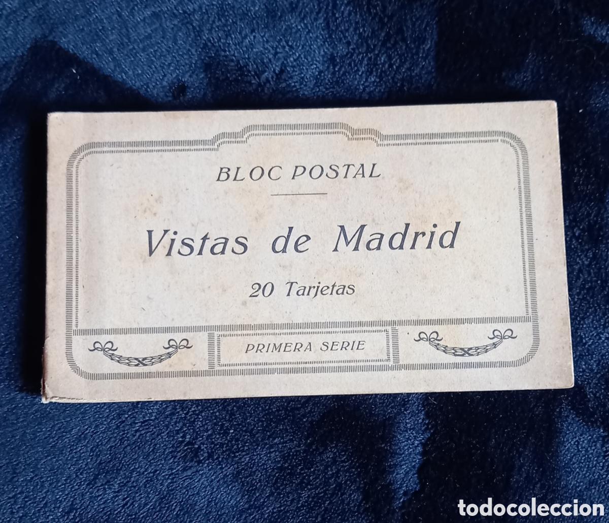 Postales: ANTIGUO BLOC O BLOCK DE POSTALES MADRID - Foto 24