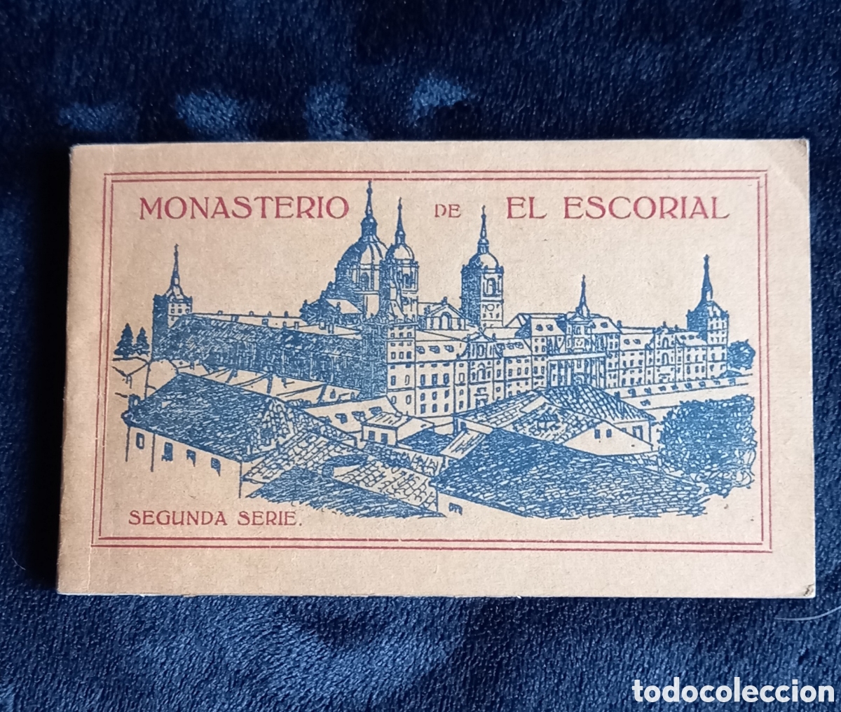 Postales: ANTIGUO BLOC O BLOCK DE POSTALES MONASTERIO DEL ESCORIAL - Foto 1