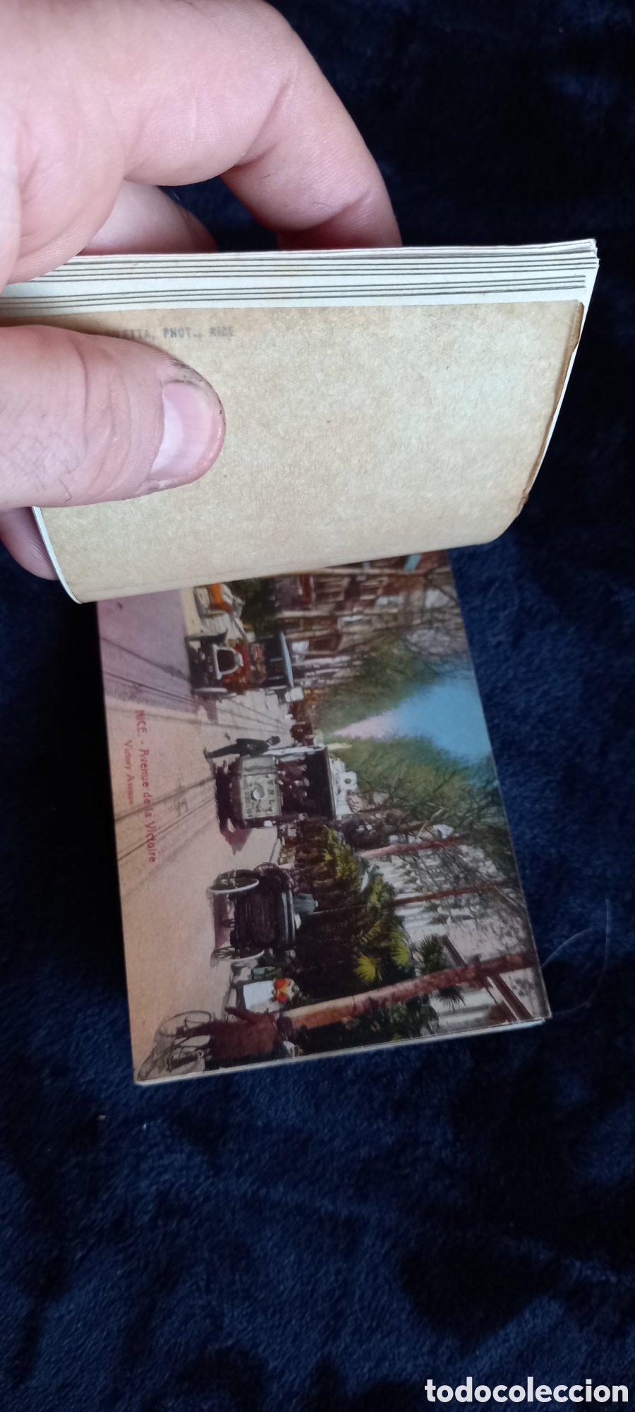 Postales: ANTIGUO BLOC O BLOCK DE POSTALES COTE D AZUR - Foto 11