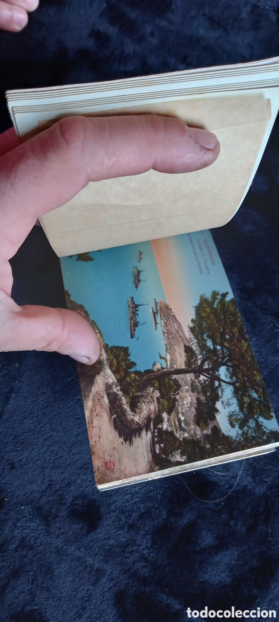Postales: ANTIGUO BLOC O BLOCK DE POSTALES COTE D AZUR - Foto 12