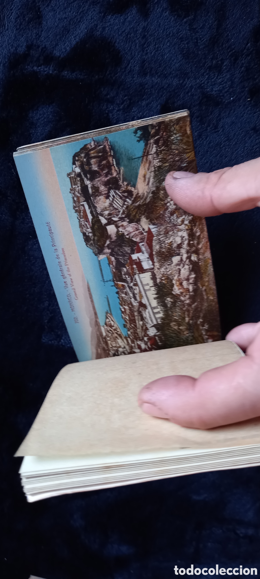 Postales: ANTIGUO BLOC O BLOCK DE POSTALES COTE D AZUR - Foto 14
