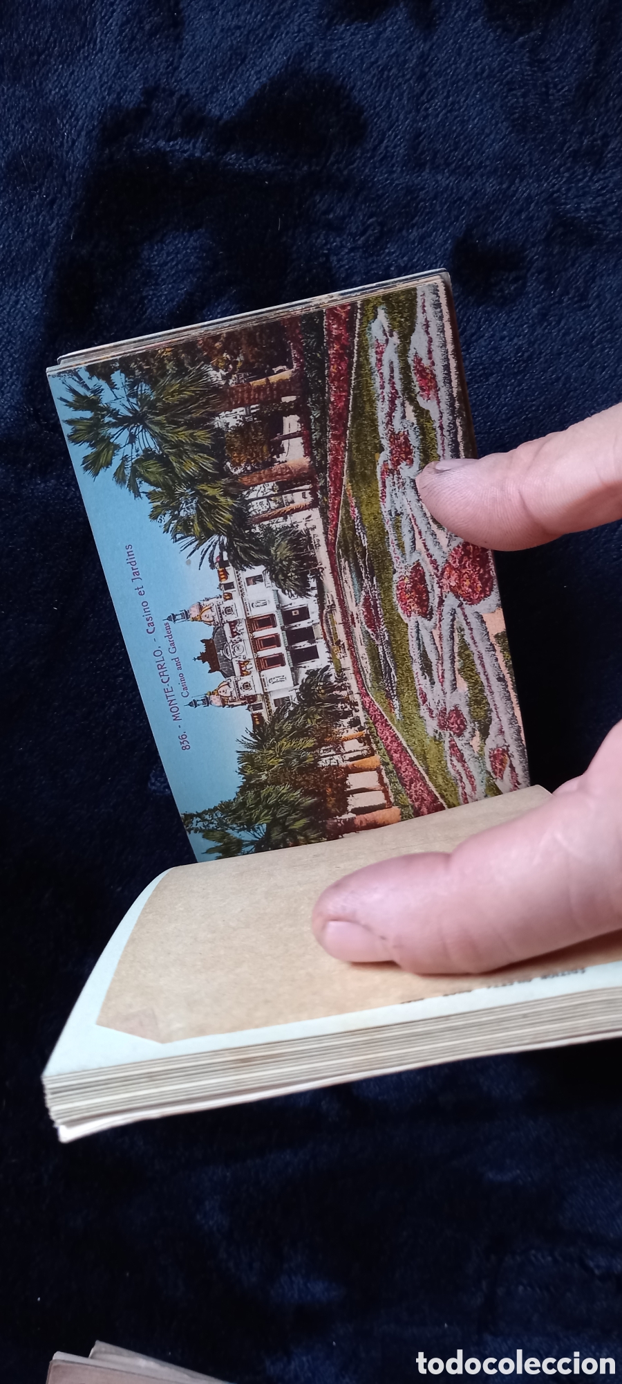 Postales: ANTIGUO BLOC O BLOCK DE POSTALES COTE D AZUR - Foto 16