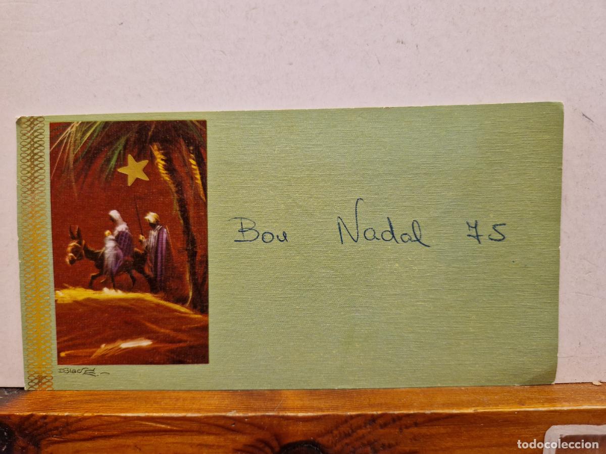 Cartoline: BONITA POSTAL CIRCULADA DE NAVIDAD.