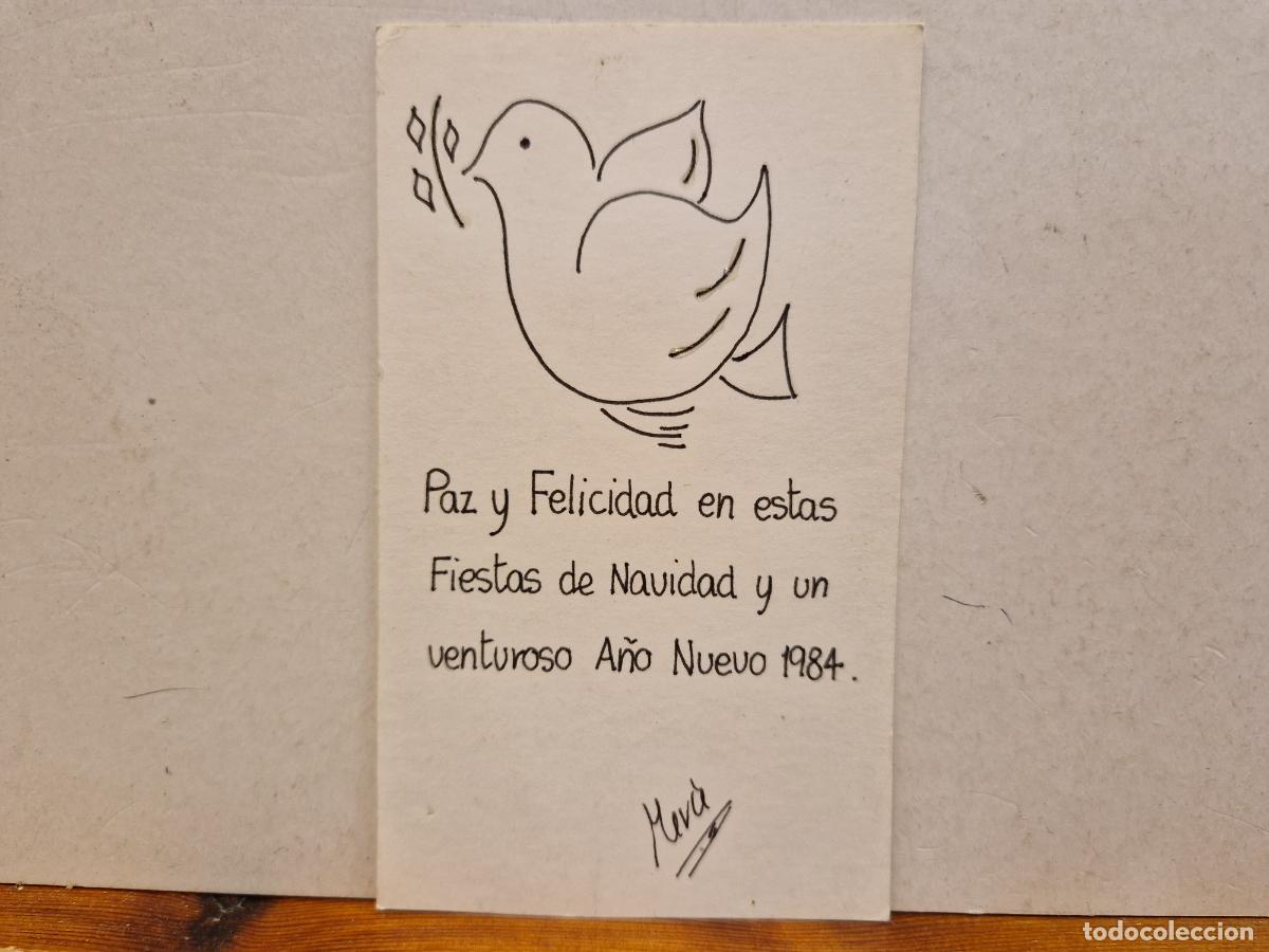 Cartoline: BONITA POSTAL CIRCULADA DE NAVIDAD.