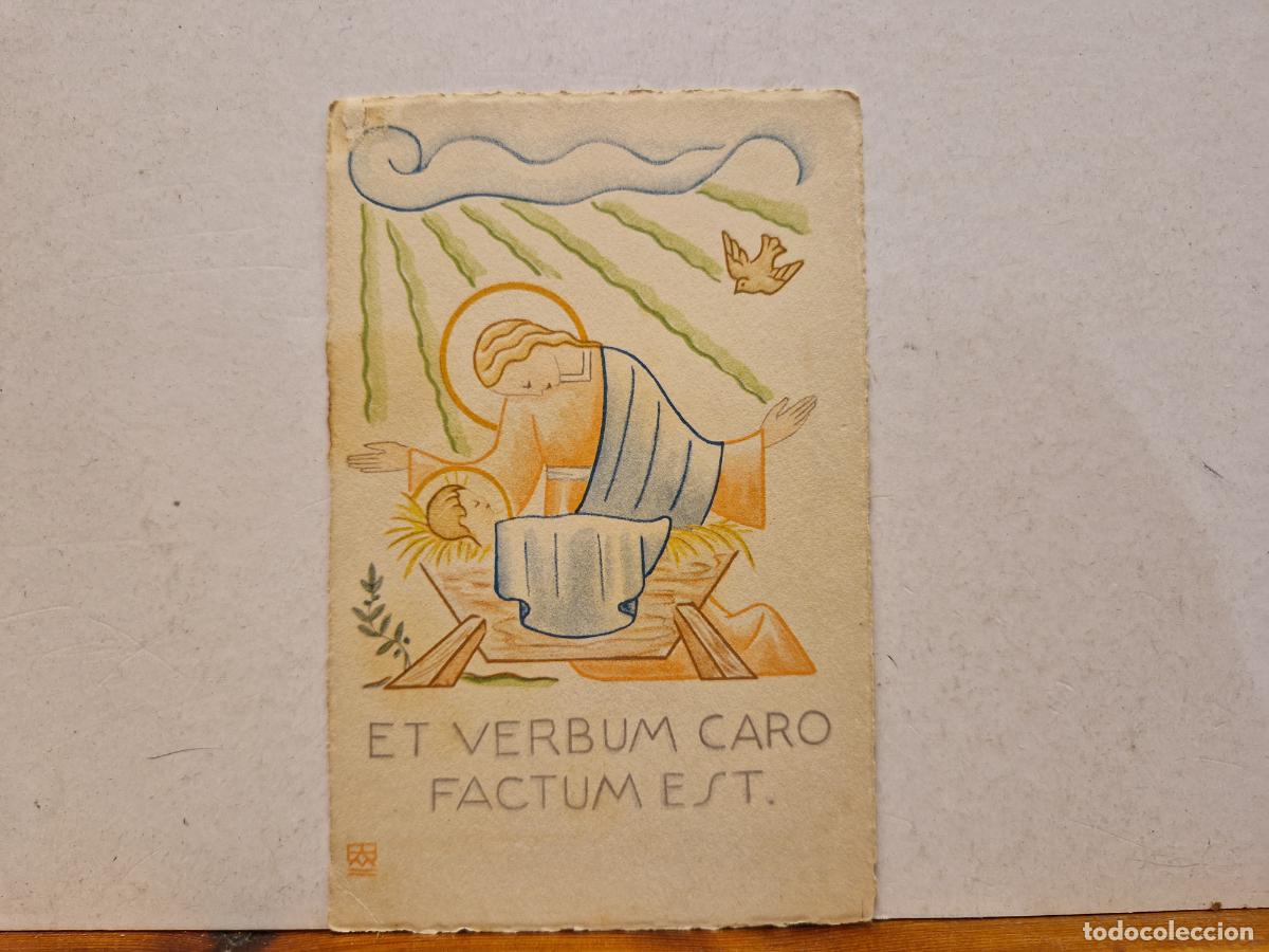 Cartoline: BONITA POSTAL CIRCULADA DE NAVIDAD.