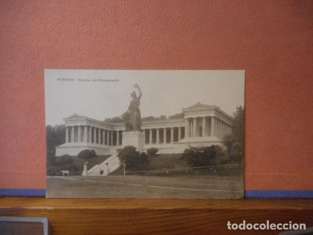 Postales: BONITA POSTAL NUEVA. MUNCHEN. BAVARIA MIT RUHMESHALLE