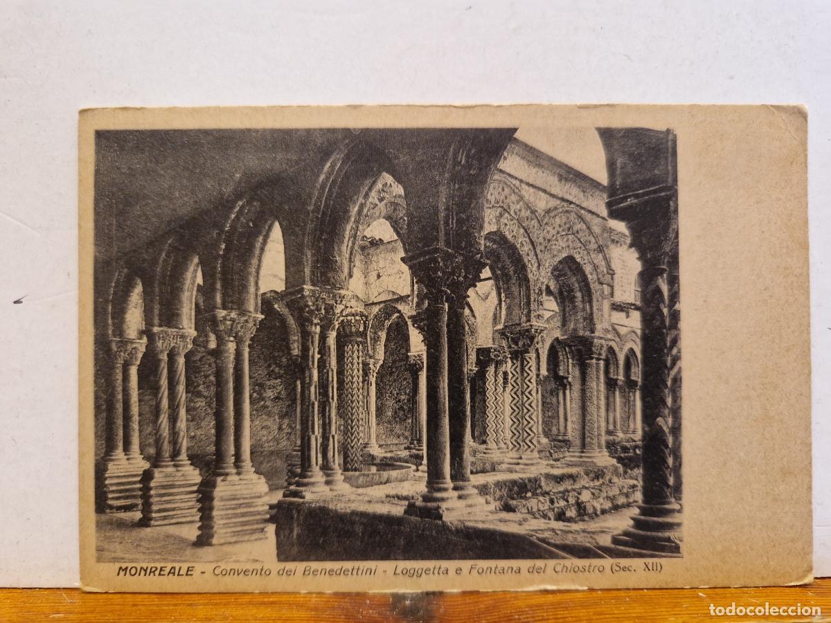 Postkarten: BONITA POSTAL NUEVA. MONREALE. CONVENTO DEI BENEDETTINI.