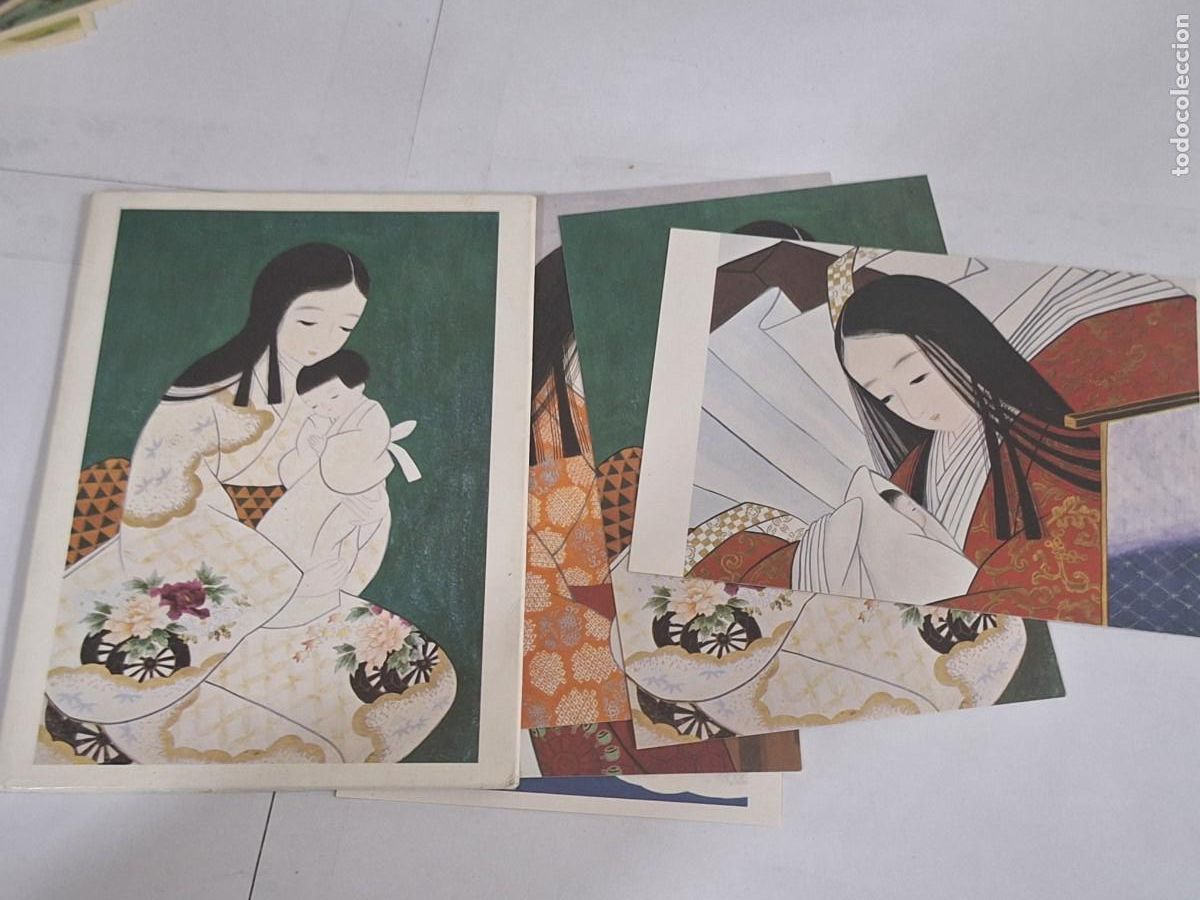 Postales: Sobre con 6 postales Carmel Yamaguchi . - Foto 1