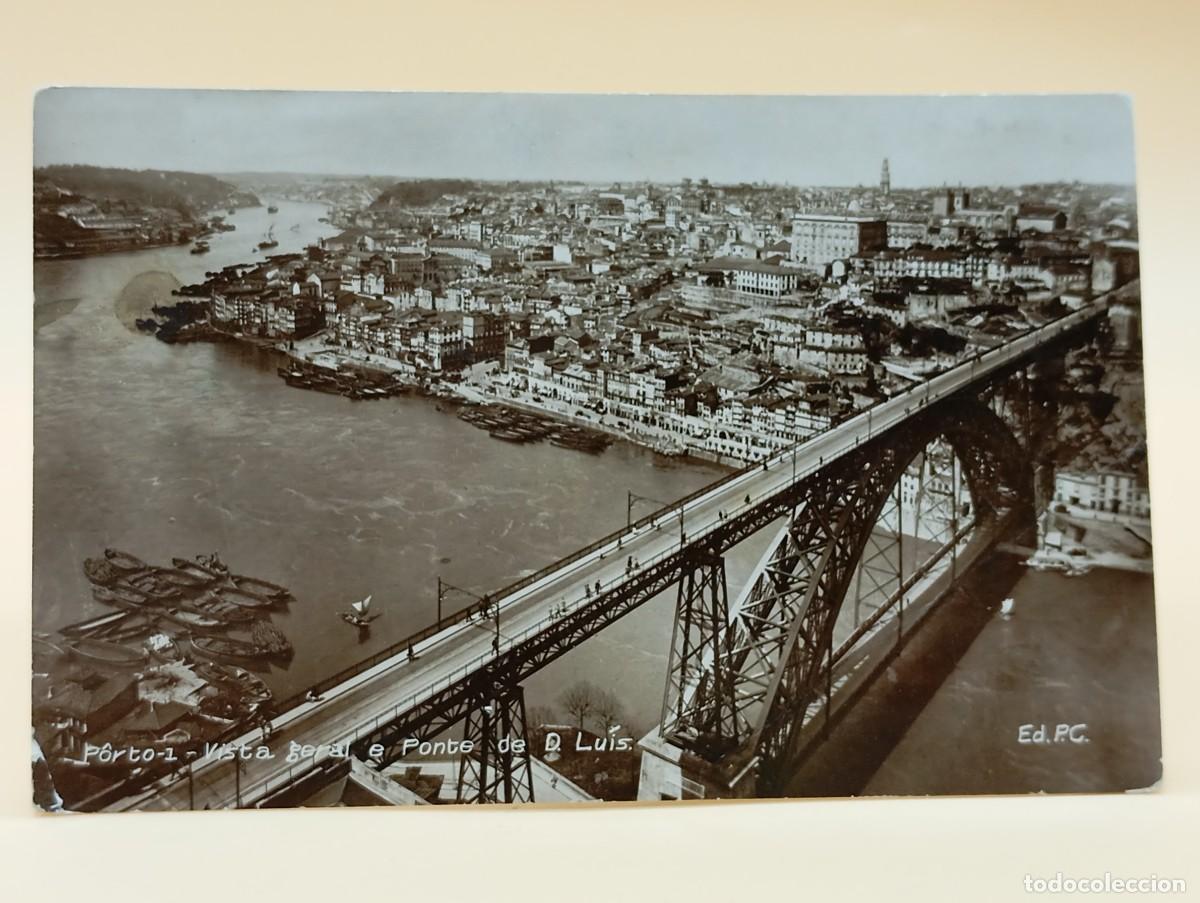 Postcards: POSTAL VISTA PUENTE DE D.LUIS OPORTO CON SELLO DE CENSURA
