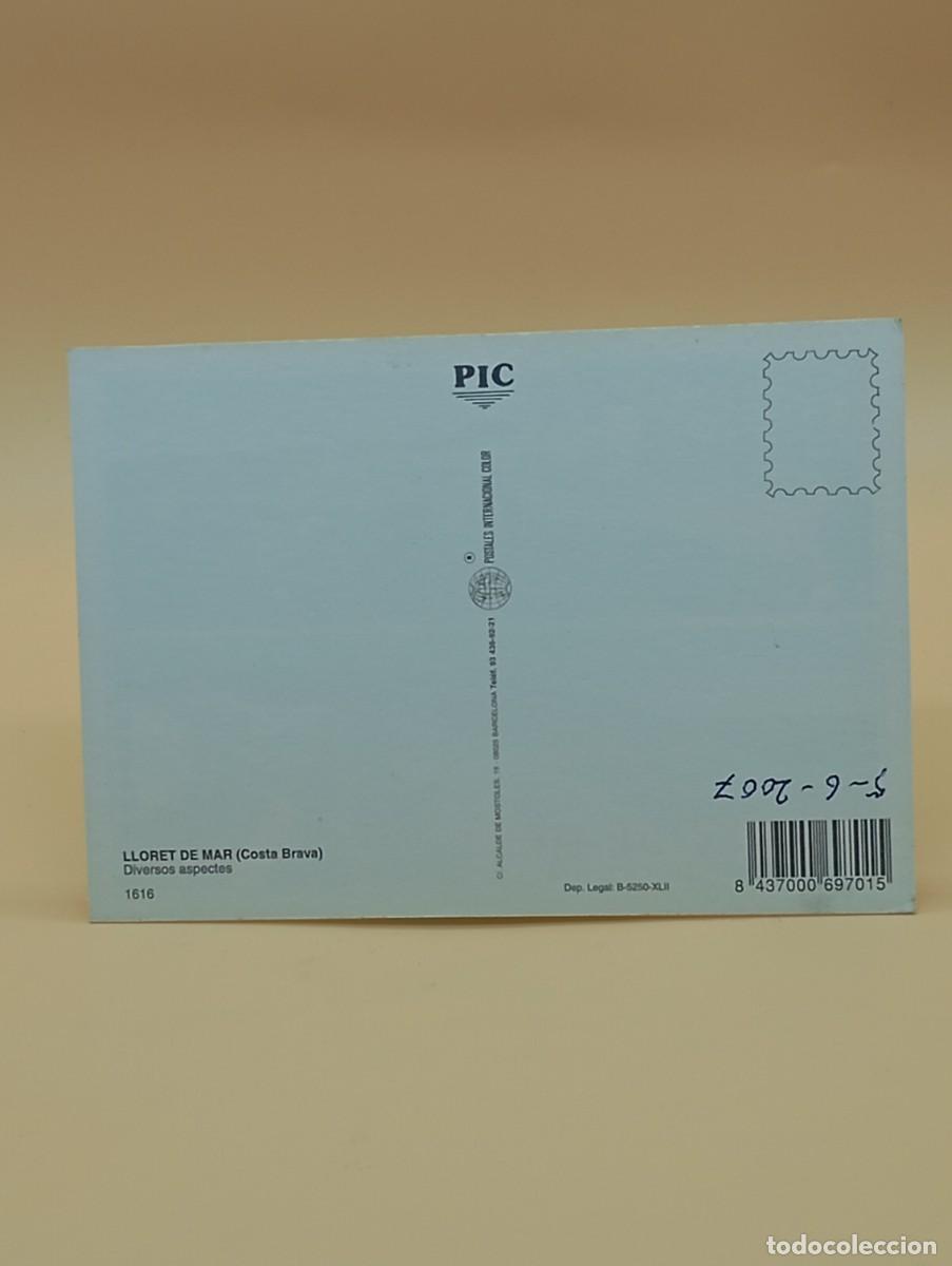 Postales: POSTAL LLORET DE MAR (COSTA BRAVA) - Foto 2