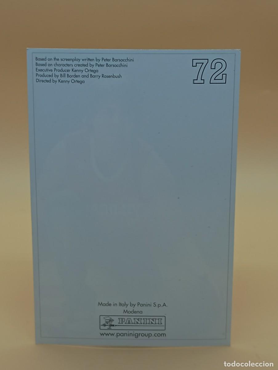 Postales: FOTOCARD HIGH SCHOOL- PANINI. N.72 - Foto 2
