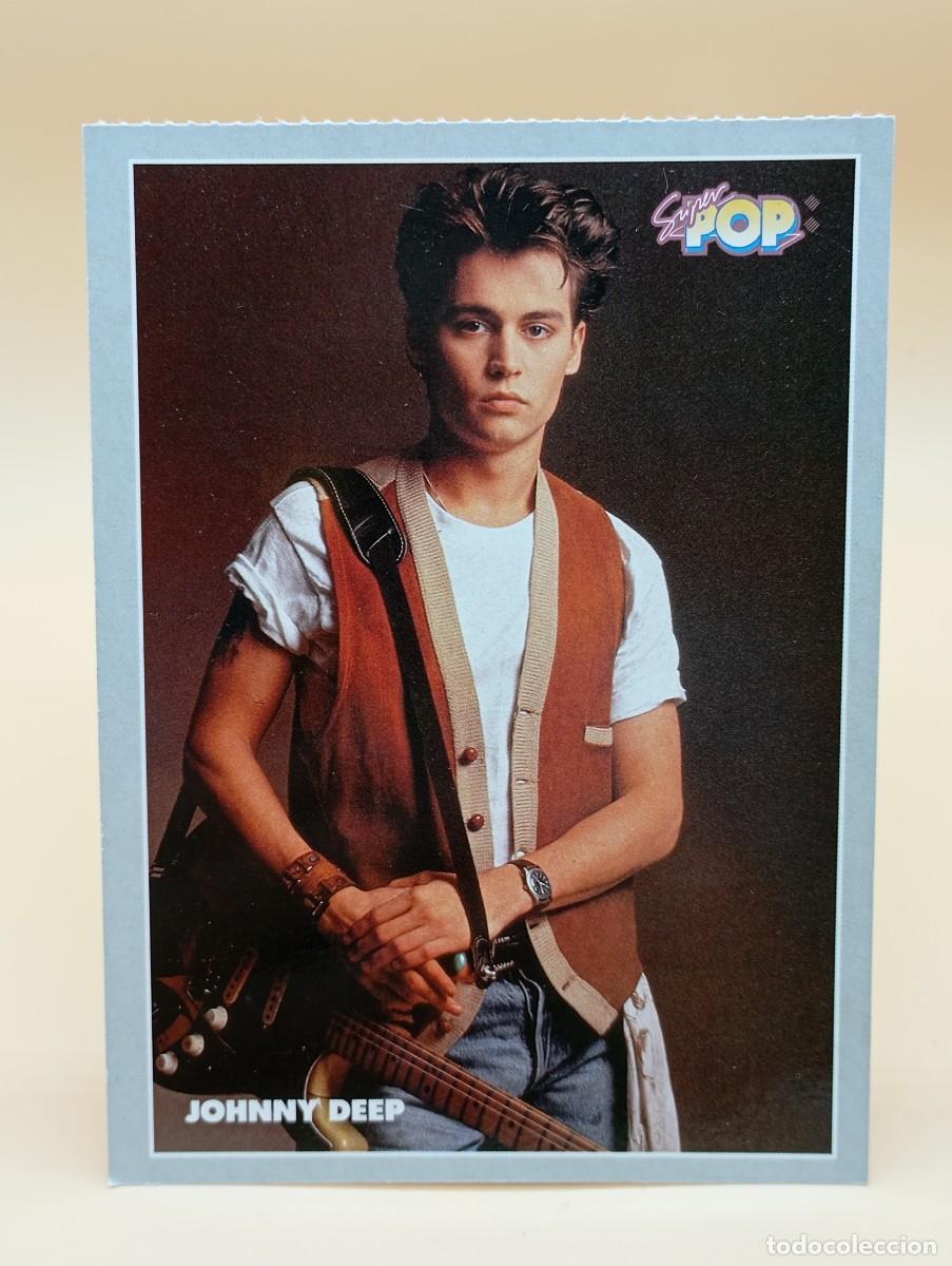Postales: POSTAL SUPER POP-JOHNNY DEEP N.7 - Foto 1