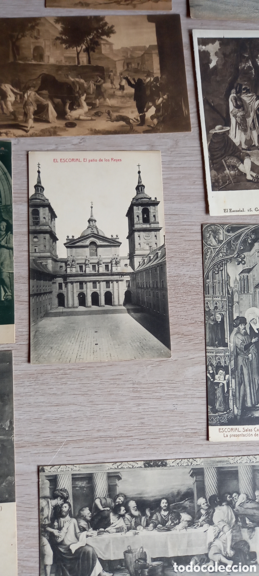 Postales: ANTIGUAS POSTALES MADRID, EL ESCORIAL, ETC - Foto 6