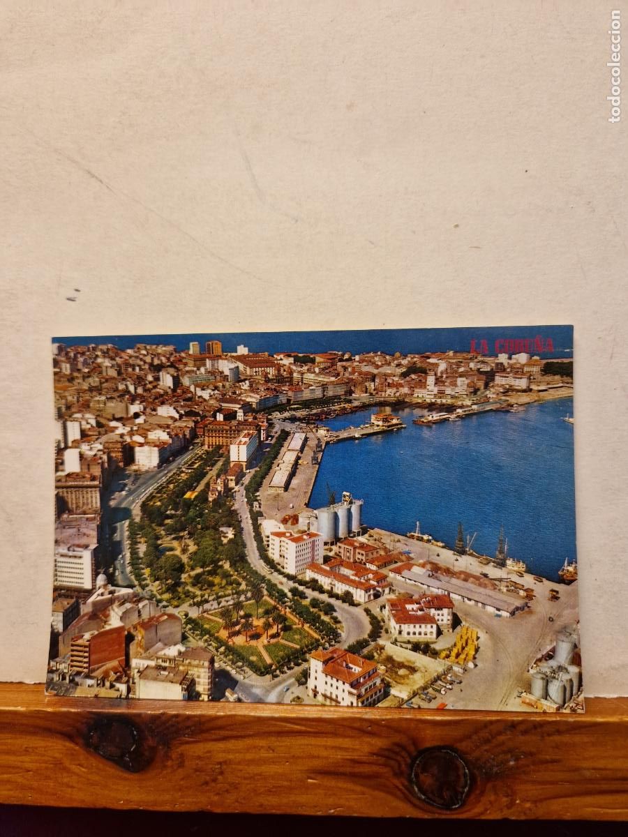 Postales: BONITA POSTAL CIRCULADA. LA CORU&Ntilde;A - Foto 1
