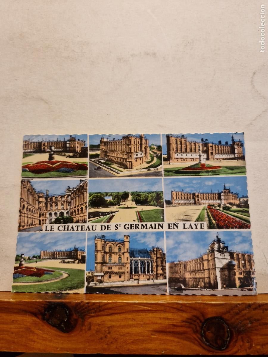 Postales: BONITA POSTAL CIRCULADA. LE CHATEAU DE S`GERMAIN EN LAYE - Foto 1