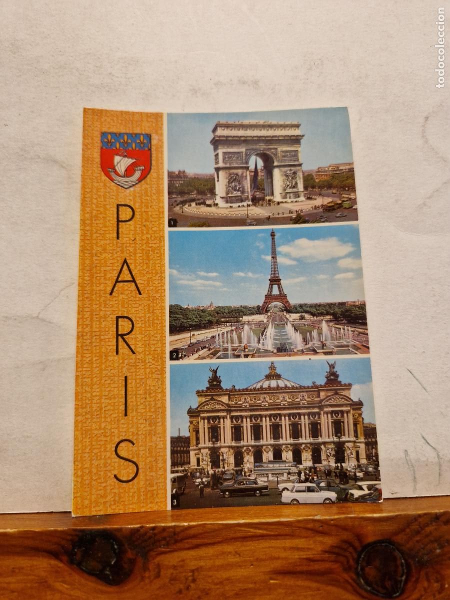 Postales: BONITA POSTAL CIRCULADA. PARIS