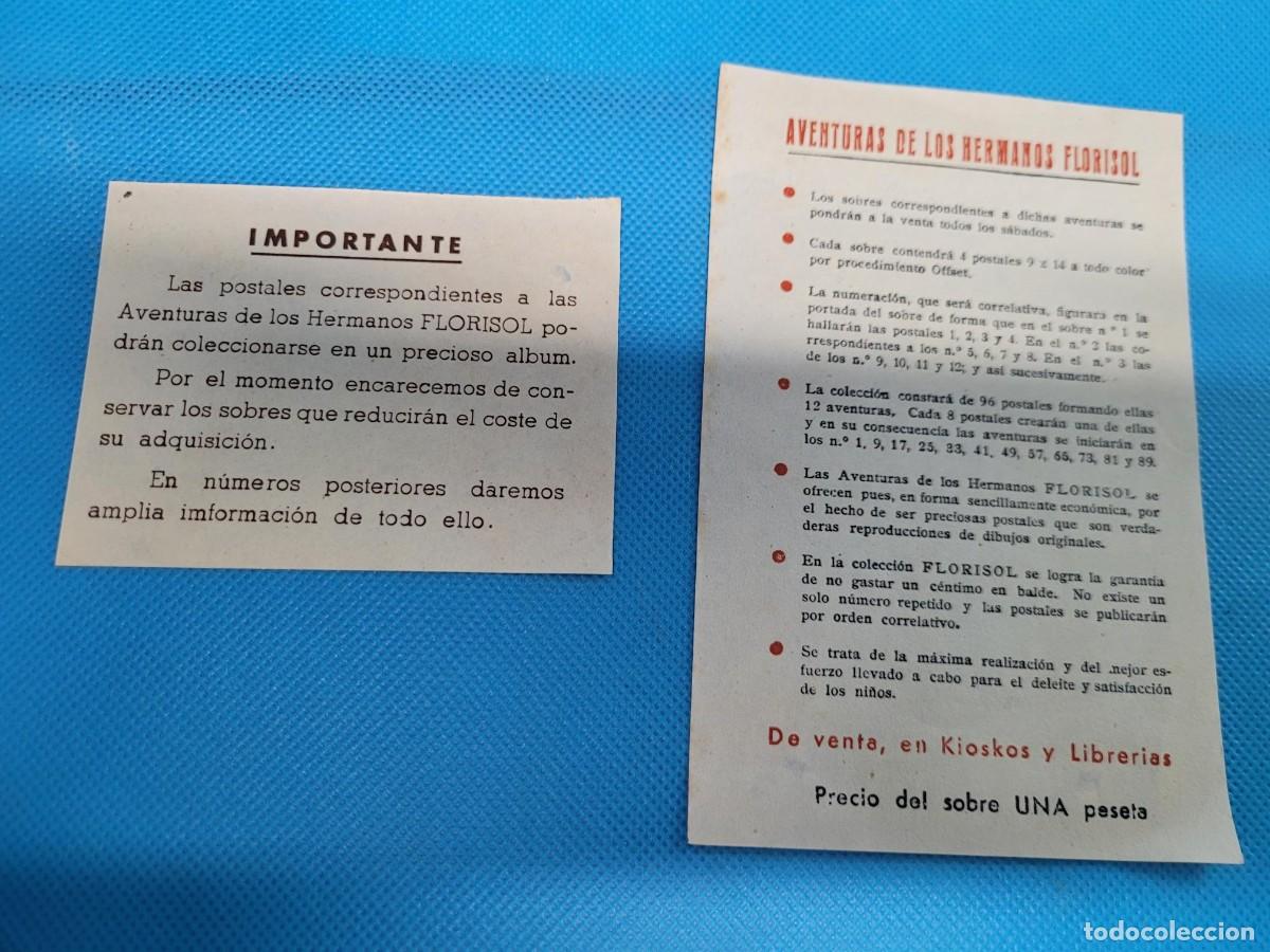 Postales: INSTRUCCIONES POSTALES DE LOS HERMANOS FORISTOL - Foto 1