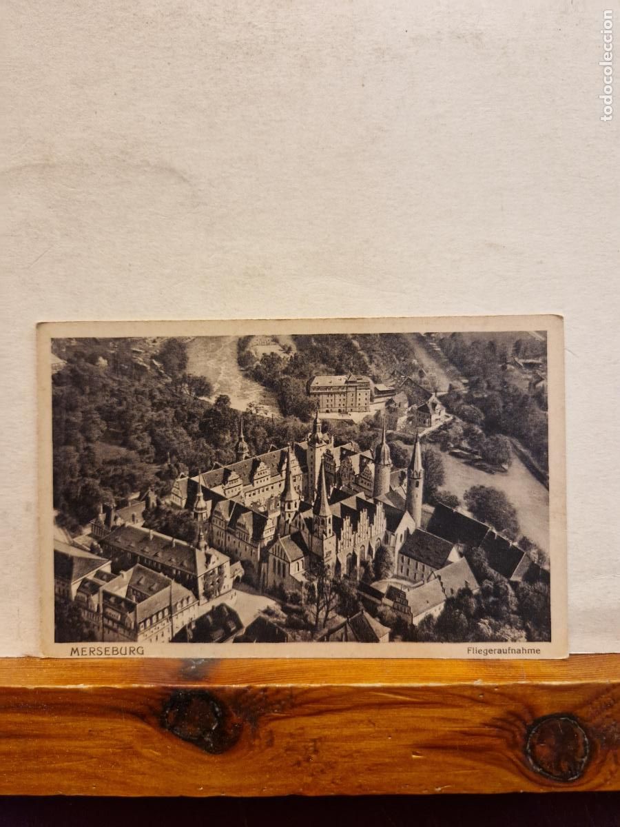 Postkarten: BONITA POSTAL CIRCULADA. MERSEBURG