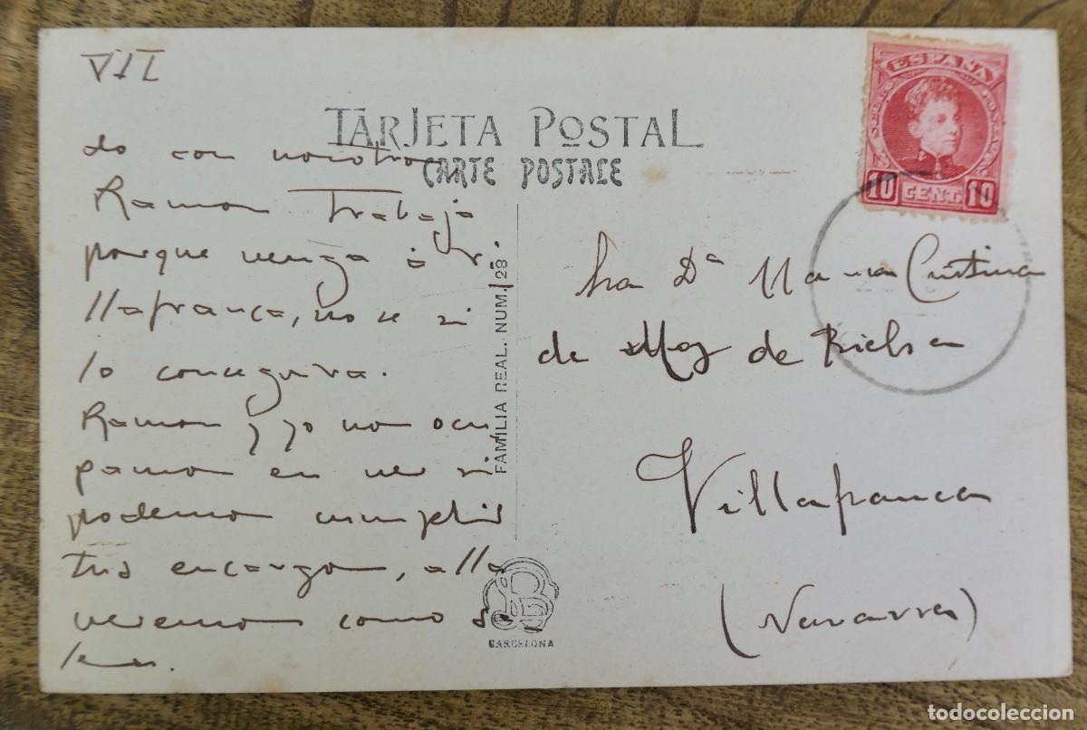 Postales: POSTAL -DIARIO DE BARCELONA 1902 -CIRCULADA - Foto 2