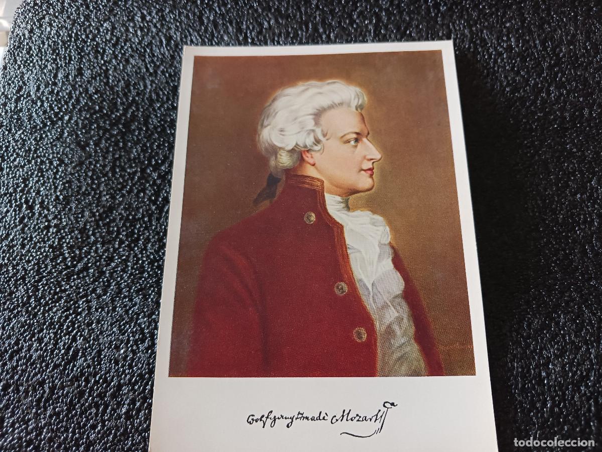 Postales: 1561 wolfgang amadeus mozart. Collection d'Art Suisse. Edition Stheli
