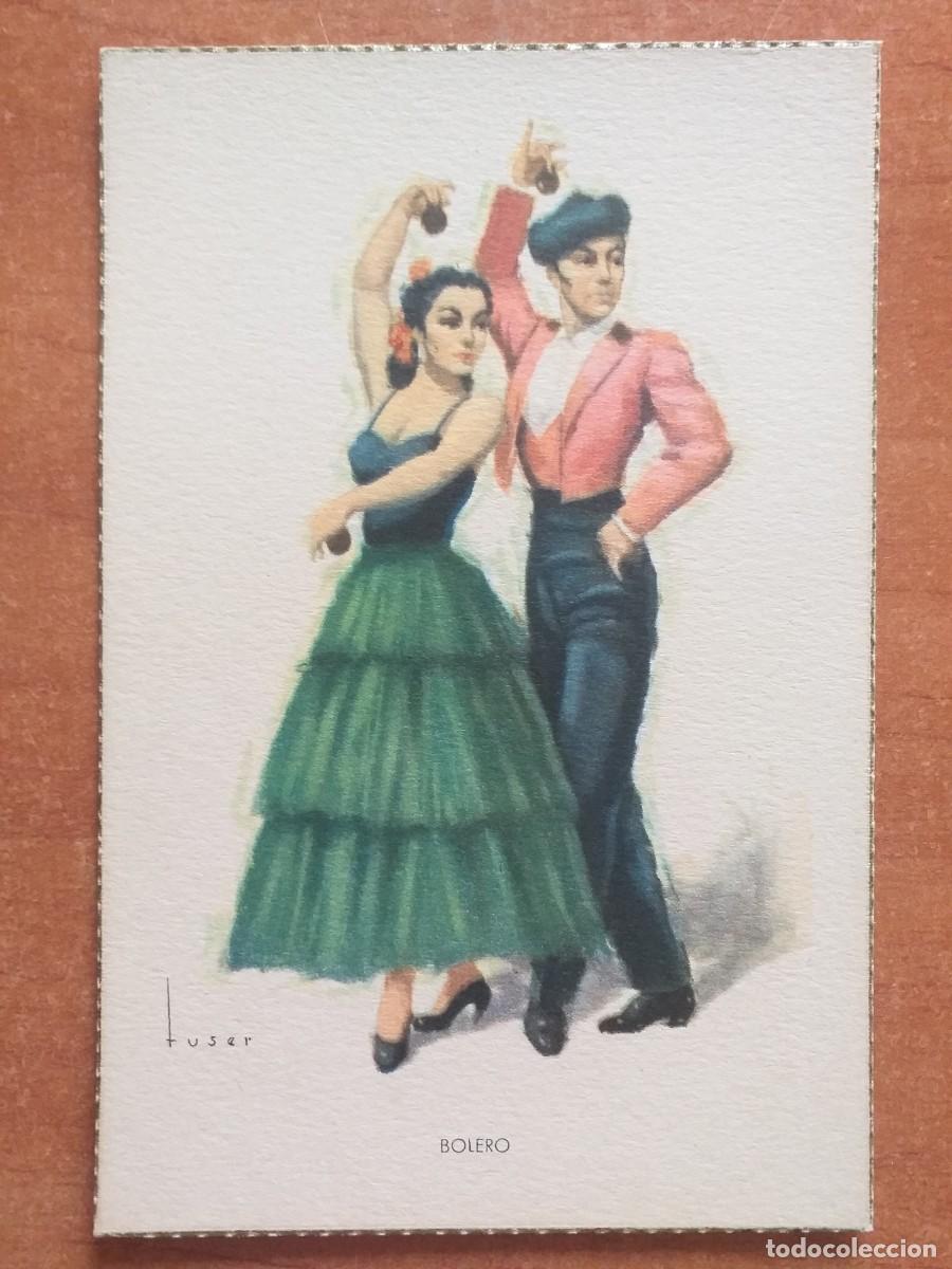 Postales: POSTAL DE FOLKLORE ESPA&Ntilde;OL - BOLERO - Foto 1