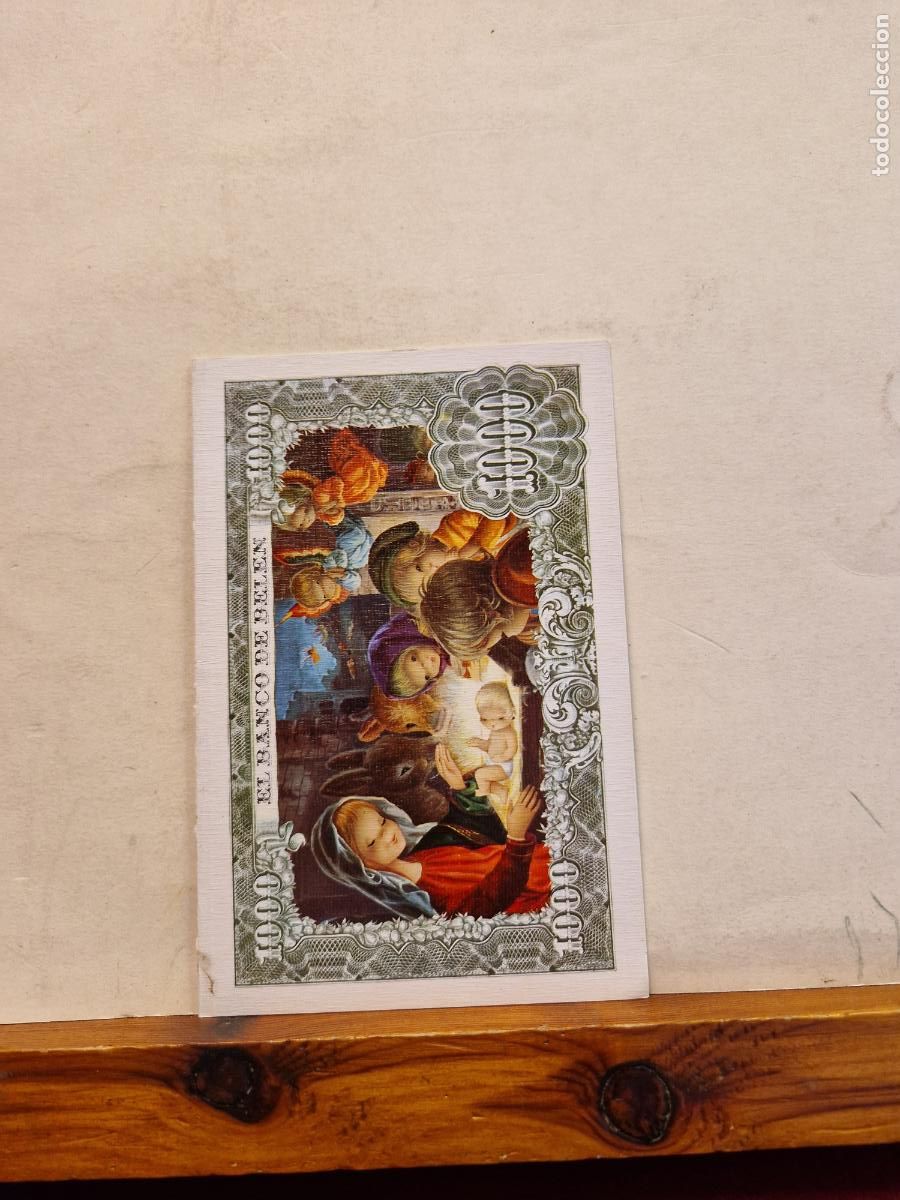 Postais: BONITA POSTAL DE NAVIDAD CIRCULADA. DIPTICO. NACIMIENTO DE JES&Uacute;S