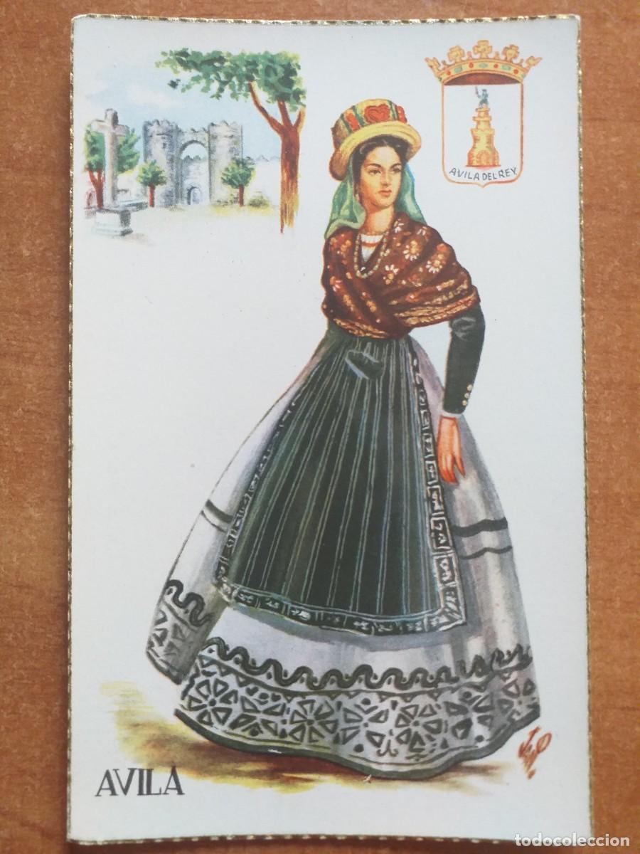 Postales: POSTAL DE AVILA - TRAJE T&Iacute;PICO - Foto 1